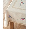 Maison d' Hermine Tablecloths 100% Cotton 140cm x 180cm Decorative