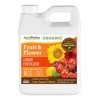 AgroThrive Fruit and Flower Organic Liquid Fertilizer - 3-3-5 NPK