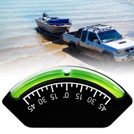 zhongko Vehicle Inclinometer, Dashboard Tilt Indicator, Measurement Tilt from -45 to +45degrees, Marine Heel Angle Sailing Indicator，Inclination Measuring Tools for Off - Road Adventures