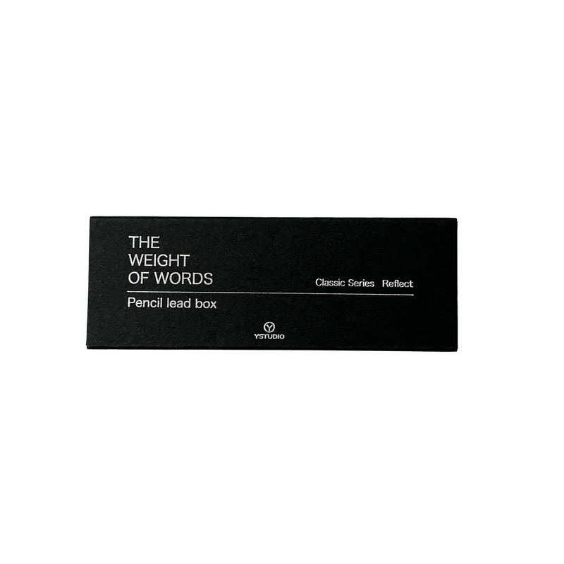 Ystudio Sharp Lead Case, Shiny Silver