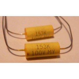 Cornell Dubilier 2 Guitar Tone Capacitors 0.022uF Mylar Film Pro Audio Quality Super Low ESR