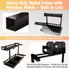 Under Sink Organizer, Metal Large Capacity 2-Tier Sliding Cabinet Storage