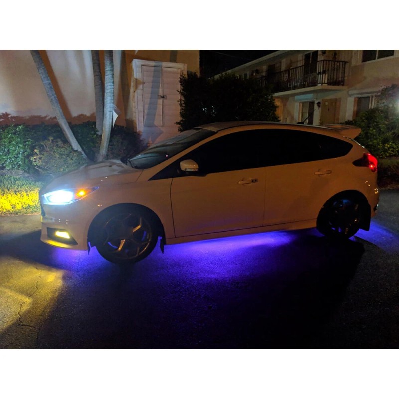 CUSYYRAY RGB LED Car Neon Light Chassis Atmosphere Lamp Kit