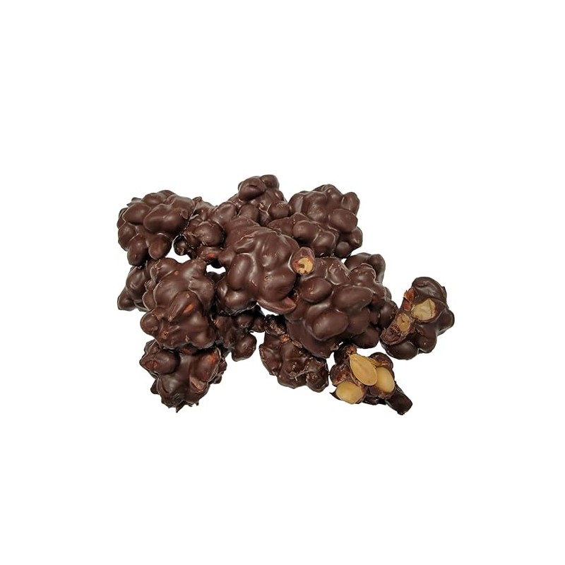 Dark Chocolate Peanut Clusters 12 Ounce By CandyKorner