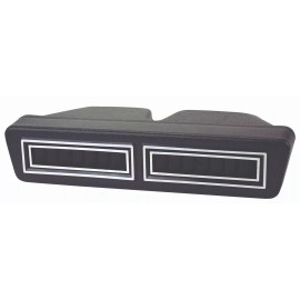 Old Air Products Underdash Dual Rectangle Louver Pod w/Floor Outlets, 2" Duct Hose Inlets [32-3F]