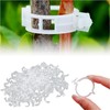 YZMXIY Pack of 100 Plant Clips, Tomato Clips, Plastic Tomato
