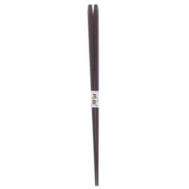 Ishida Japanese Chopsticks, Pentagonal Lacquer, Wood (Natural Wood), Plain, 13.0 inches (33 cm)