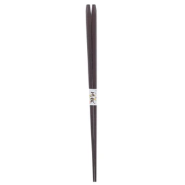 Ishida Japanese Chopsticks, Pentagonal Lacquer, Wood (Natural Wood), Plain, 13.0 inches (33 cm)