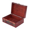 Classical Wooden Jewelry Storage Box Chest Case Holder Organizer with