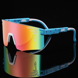 FIXEROS Two Sizes Polarized Baseball Sunglasses For Adults and Youth Boys Girls Kids UV400 Men Women Cycling Outdoor Sports Sun Glasses-FAA13