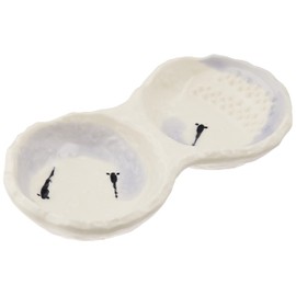 Sanpoto Banko Ware 15414 Noodle Bowl Grated Yakumi Teokoshi Swirl Medaka