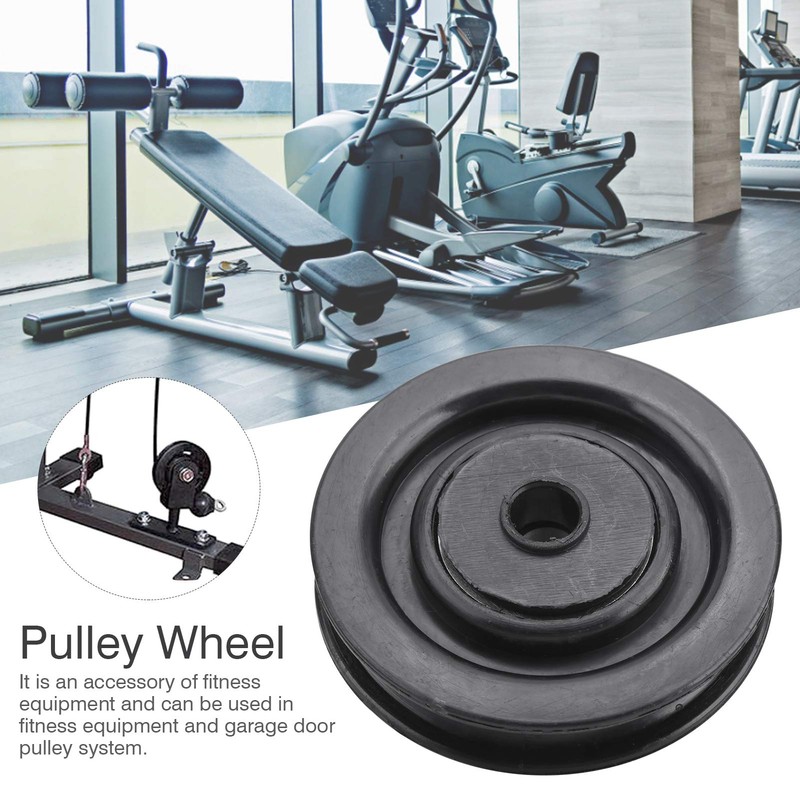 Bearing Pulley Wheel, 10 Pcs 75mm/90mm Universal Nylon Bearing Pulley