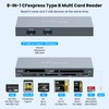 8-in-1 CFexpress Type B Card Reader USB-C&USB-A 3.2 Gen2 10Gbps