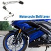 A ABSOPRO Motorcycle Gear Shifter 26cm Shift Lever Pedal Metal