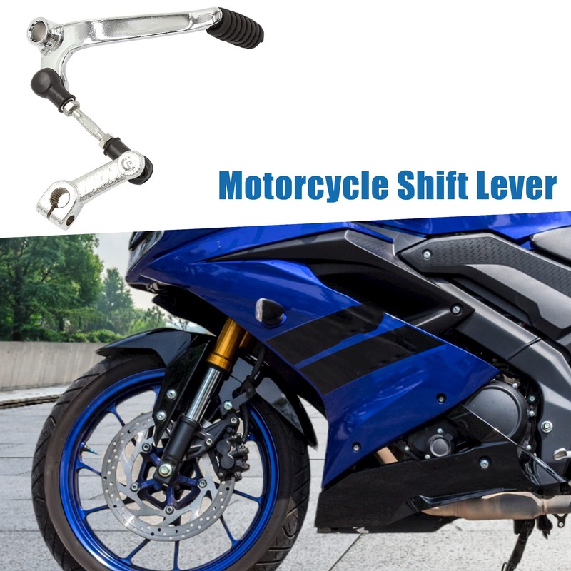 A ABSOPRO Motorcycle Gear Shifter 26cm Shift Lever Pedal Metal