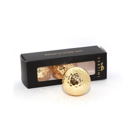 Vertini 24K Gold PT. Premium Golf Ball Set/High Visibility, High-Performance Long Distance Golf Balls/Luxury and Fashionable Golf Accessory, Gifts for Men, Women