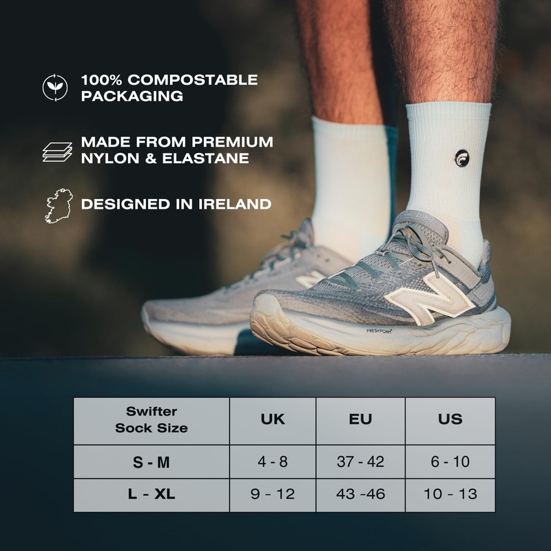 SWIFTER Performance Socks-L-XL (UK 9-12) 3 Pack