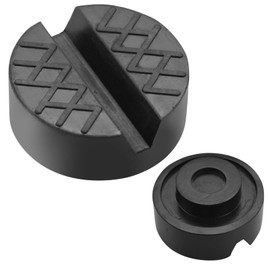 1 Pcs Car Jack Pad Non-slip Rubber Pads Slotted Trolley Jacking Rubber Blocks Cars Repair Accessories Universal Floor Jack Pad Adapter for Trolley Jack