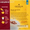 Gevalia Cappuccino K-CUP Pods and Froth Packets 9 Count (Pack