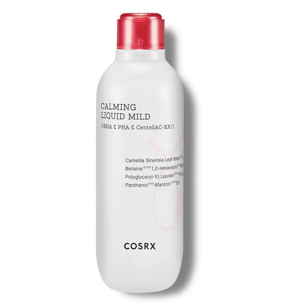 COSRX AC Collection Calming Liquid Mild, 4.22 fl.oz / 125ml | Alcohol Free Gentle Toner | Cruelty Free, Paraben Free