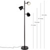 Brightech Jacob LED Standing Lamp, Modern Bright Floor Lamps for