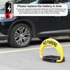 ORIENTOOLS Automatic Remote Control Parking Lock, Folding Parking Barrier Batteries