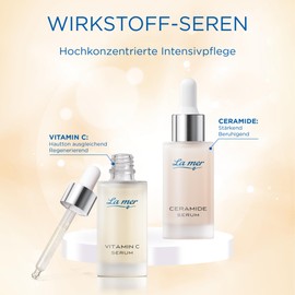 La mer Vitamin C Serum - Hautton ausgleichend, straffend und für jeden Hauttyp geeignet - Fördert die Kollagensynthese in der Haut - ohne Duft - 30 ml