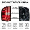 DEABUY Tail Light Assembly Compatible With 2007-2013 Chevy Silverado 1500/