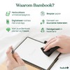 BAMBOOK Floral Notebook - A5 - Lined, Reusable Notebook, Notepad,