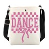 KUIYAI Dancer Crossbody Bag Dancing Lover Gift Dance Team Gift