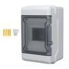 GEYA Distribution Protection Box 4 Way Electric Power Circuit Breaker