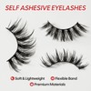False Eyelashes Natural Voluminous Fluffy Eyelash Wispy Daily Look, 10mm/20mm,