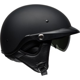 Bell Pit Boss Open-Face Motorcycle Helmet (Solid Matte Black, XXX-Large)