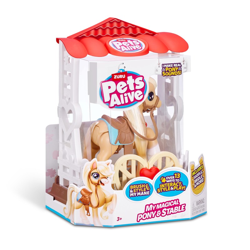 Pets Alive My Magic Pony with Stable