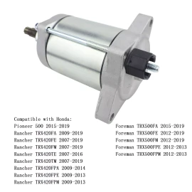 Soarider Starter & Relay for Honda Foreman 500 TRX500 2012-19 31200-HR0-F01 18921 SMU0418