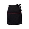 Half Waist Aprons with 2 Pockets, Unisex Short Cloth Serving