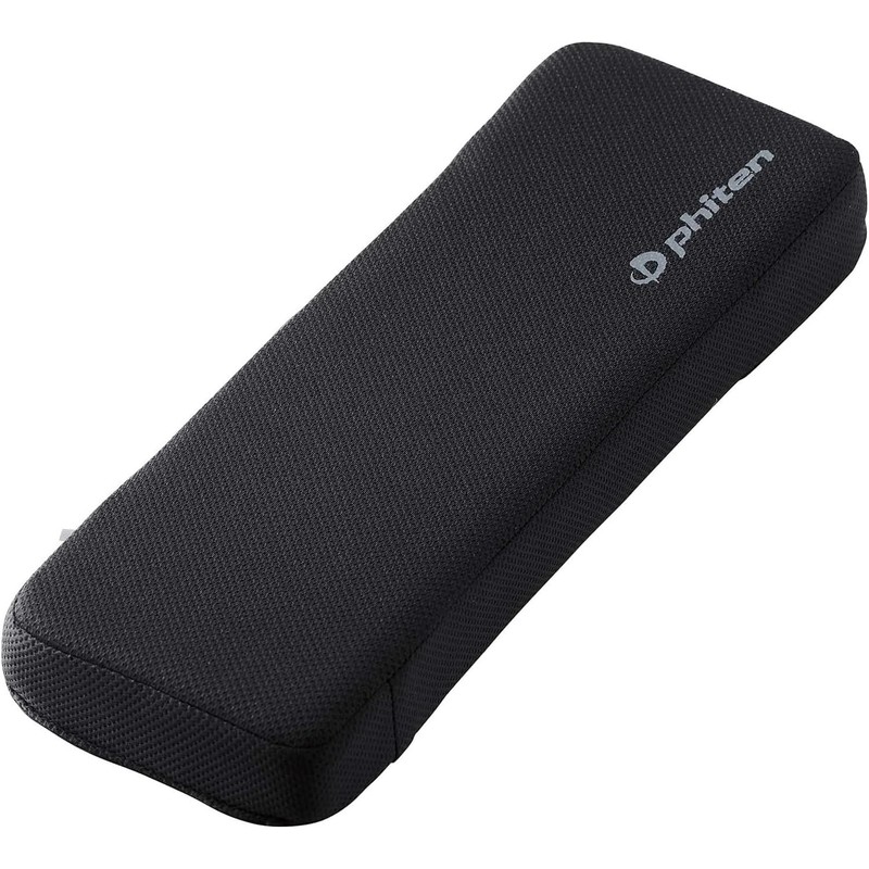BONFORM 5815-78BK, Seat Cushion, Phiten, Armrest, Black, Aqua Titanium, Low