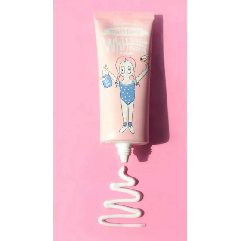Elizavecca Moisture Skin Liar Whitening Cream Momento de aplicacin DaNoche