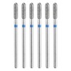 sourcing map 6pcs 120-140 Grits Diamond Grinding Bit 2.5mm Cylindrical