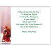 Santa's Bag of Wishes Christmas Card - Set of 25