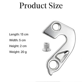 Derailleur Hanger for Specialized Bikes (Demo, Enduro, Epic, Stumpjumper, S-Works, Rockhopper, Big Hit) - Premium Replacement Part for Mountain & Road Bicycle Rear Derailleur, Screws Included