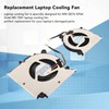 Laptop Cooling Fan Replacement 4 Pin Power Connector Compatible for