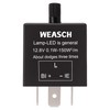 Weasch LED Flasher Relay, CF-13KT, 12V 3 Pin, 0.1W-150W c/m,