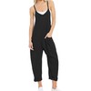 HAILTH Rompers for Women Casual Summer Jumpsuits Sleeveless Loose Spaghetti