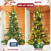 5FT Prelit Artificial Christmas Tree, Premium Douglas Fir Christmas Tree