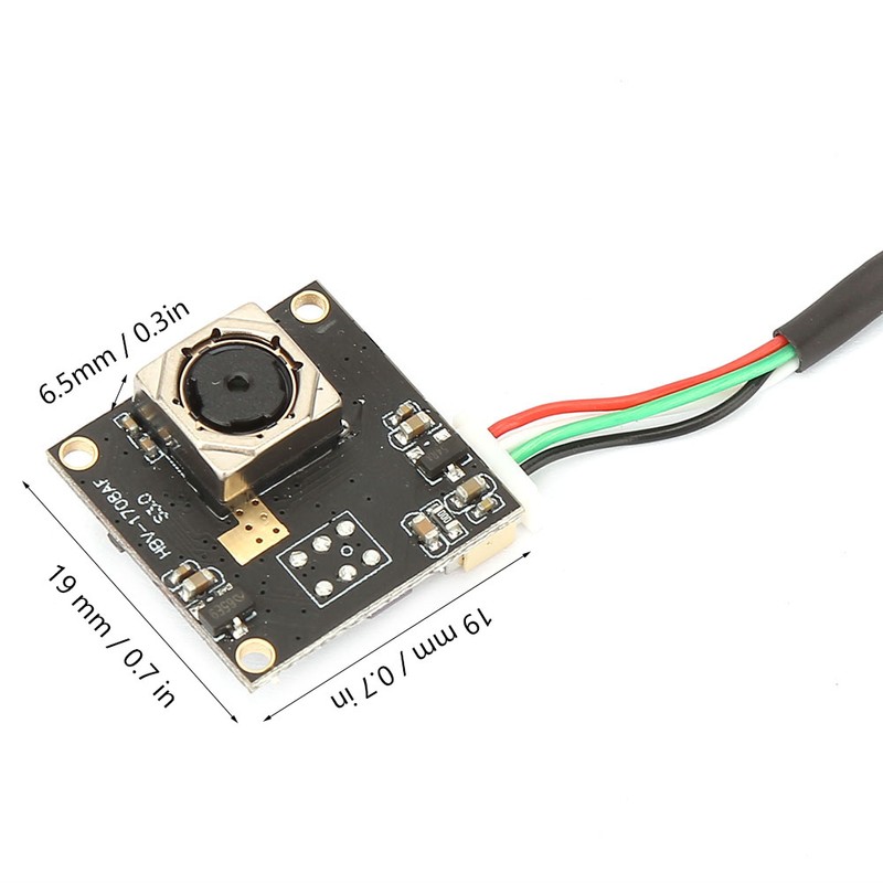 5 Million Pixels 60° Wide Angle Lens USB Camera Module