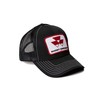 J&D Productions Black Massey Ferguson Tractor Logo Hat with Mesh