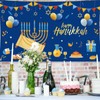 Happy Hanukkah Banner Hanukkah Party Background Decoration 180 * 110cm