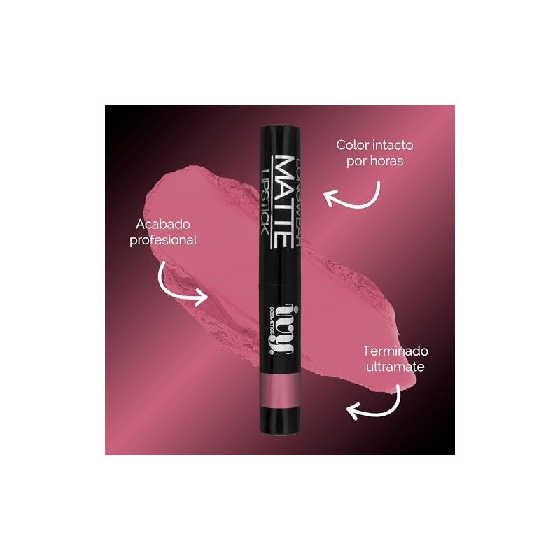 Kit de Labios Nude con Labial Lquido Italia Deluxe, Labial