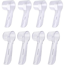 Oral-B 8 Pack Toothbrush Cover for Protecting Oral-B Replacement Brush Heads Electric T